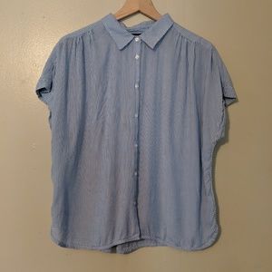 Pinstripe button down